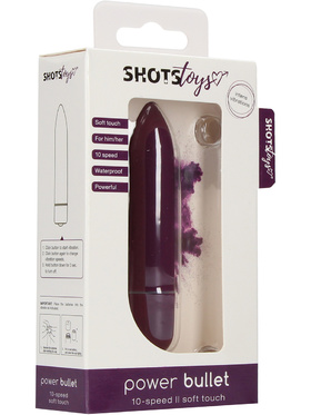 Shots Toys: Power Bullet, purple 