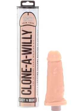 Clone-A-Willy: Vibrating Penis Molding Kit, light skintone