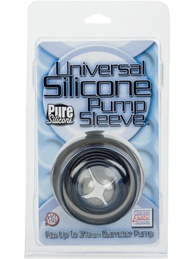 California Exotic: Universal Silicone Pump Sleeve, black 
