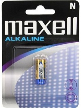 Maxell Batteries: SN (LR1), 1.5V, Alkaline, 1-pack