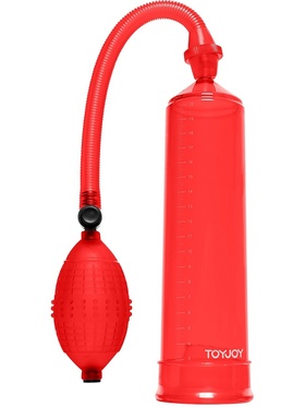 Toy Joy: Power Pump, red/transparent