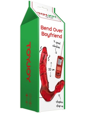 Toy Joy: Bend Over Boyfriend, Vibrator, red 