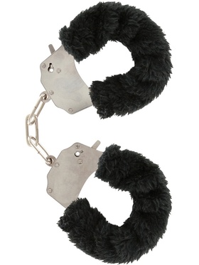 Toy Joy: Furry Fun Cuffs Plush, black 