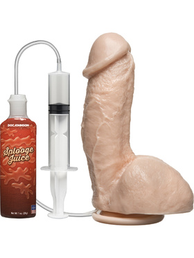 Doc Johnson: Squirting Realistic Cock, 19 cm, light 