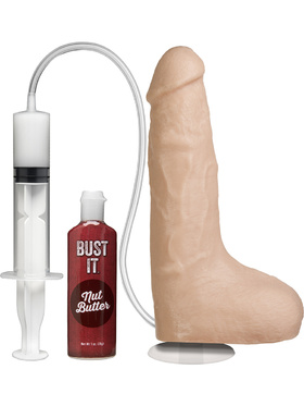 Doc Johnson: Bust It, Squirting Realistic Cock, 21 cm, light 