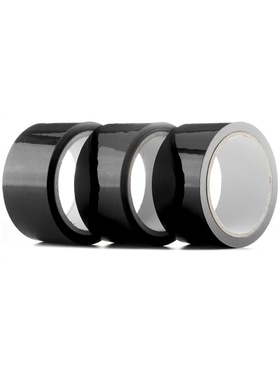 Ouch!: Bondage Tape, 3-pack, black 