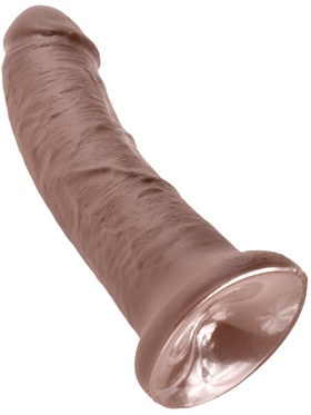 King Cock: Realistic Dildo, 20 cm, dark 