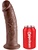 King Cock: Realistic Dildo, 27 cm, dark