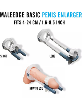Male Edge: Penis Enlarger, Basic Kit, blue 