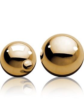 Pipedream Fetish Fantasy: Ben-Wa Balls, gold 