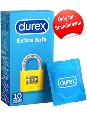 Durex Extra Safe: Condoms, 10-pack 