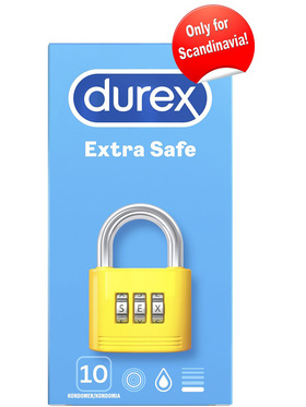 Durex Extra Safe: Condoms, 10-pack 