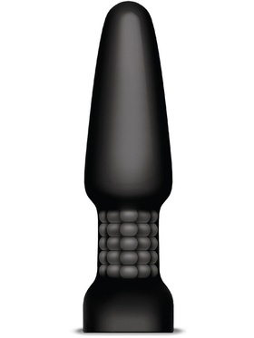 B-Vibe: Rimming 2, Waterproof Remote Control Vibrating Plug, black 