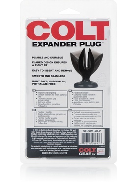 California Exotic: Colt, Expander Plug, large, black 