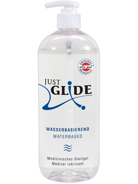Just Glide: Water-based Lubricant, 1000 ml