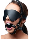 Blindfold + Ball Gag