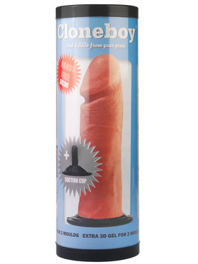 Cloneboy: Skincolored Dildo + Suctioncup, Penis-cast