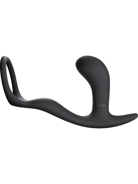 Fun Factory: Bootie Ring, Penisring + Plug, black