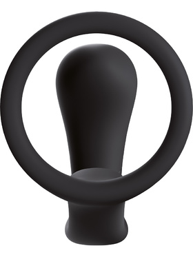 Fun Factory: Bootie Ring, Penisring + Plug, black