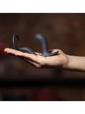 Fun Factory: Bootie Ring, Penisring + Plug, black