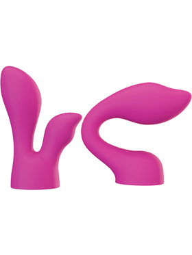 Palm Power: Palm Sensual, 2 Silicone Massager Heads 
