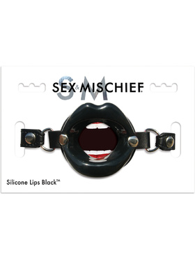 Sex & Mischief: Silicone Lips, black