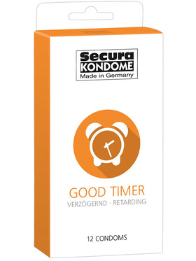 Secura: Good Timer, Condoms, 12-pack