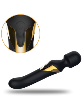 Marc Dorcel: Dual Orgasms Vibrator, black & gold