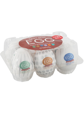 Tenga: Easy Beat Egg, Hard Boiled Package, 6-pack 