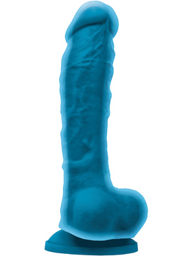 NSNovelties: Colours Dual Density Dildo, 24 cm, blue