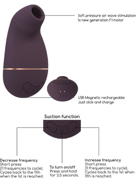 Irresistible: Kissable, purple 