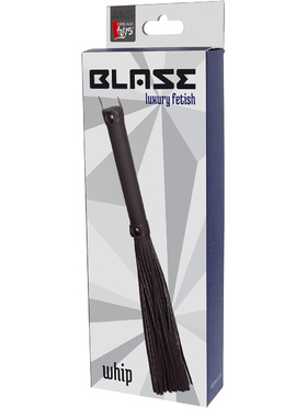 Dream Toys: Blaze, Luxury Fetish Whip, black