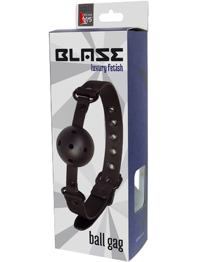 Dream Toys: Blaze, Luxury Fetish Ball Gag, black