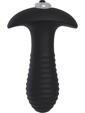 Dream Toys: Bootyful, Spiral Plug, Single Speed Plug, black 