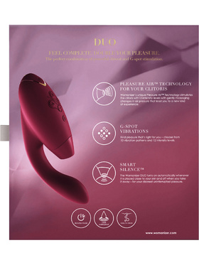 Womanizer: Duo, burgundy 