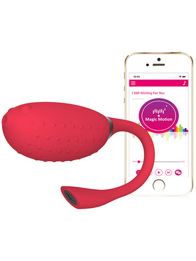 Magic Motion: Magic Fugu, Smart Wearable Vibrator, red