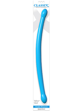 Pipedream: Classix Double Whammy, 44 cm, blue