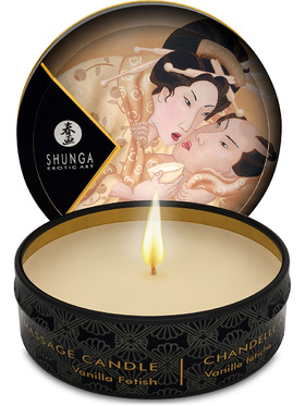 Shunga: Mini Massage Candle, Desire, Vanilla Fetish 