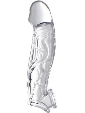 Size Matters: 2 inch Clear Extender Sleeve, transparent