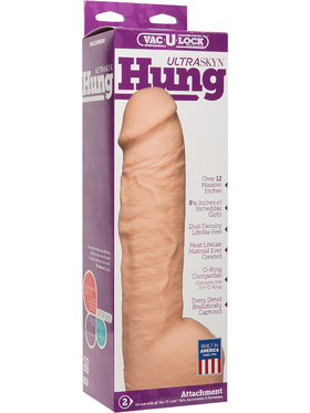 Doc Johnson: Vac-U-Lock, Ultraskyn Hung, 31 cm, light