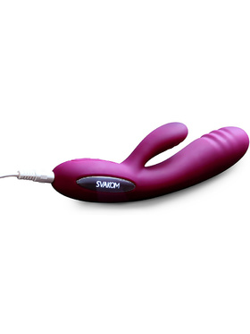 Svakom: Adonis, Ribbed Warming Vibrator, purple