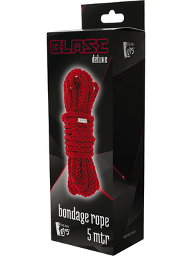 Dream Toys: Blaze, Deluxe Bondage Rope, 5m, red 