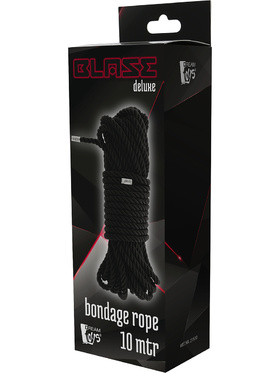 Dream Toys: Blaze, Deluxe Bondage Rope, 10m, black 