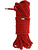 Dream Toys: Blaze, Deluxe Bondage Rope, 10m, red