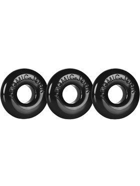 Oxballs: Ringer Cockring, 3-pack, black 