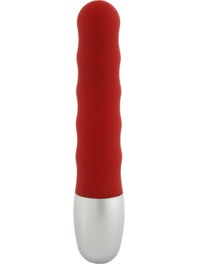 SevenCreations: Discretion Ribbed, Minivibrator, red