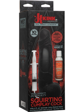 Kink by Doc Johnson: Squirting Cumplay Cock, 27 cm