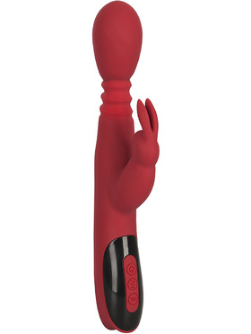 You2Toys: Silicone Rabbit Vibrator, red
