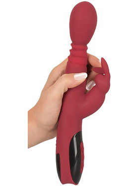 You2Toys: Silicone Rabbit Vibrator, red