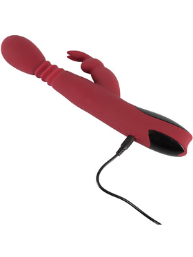 You2Toys: Silicone Rabbit Vibrator, red